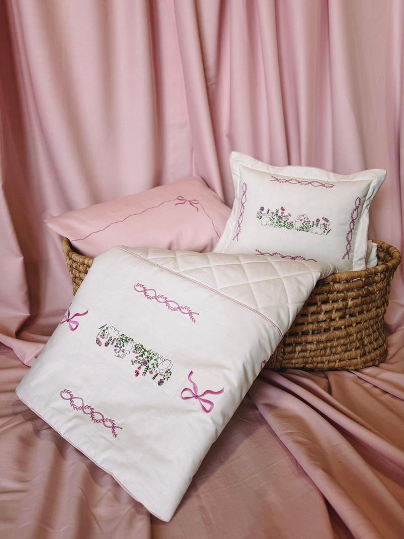 Little Pomegranate - 4 piece Cot Set
