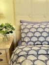 Twilight Blue Deco Duvet and Sheet Set