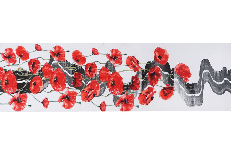 Poppy of Palestine Table Runner