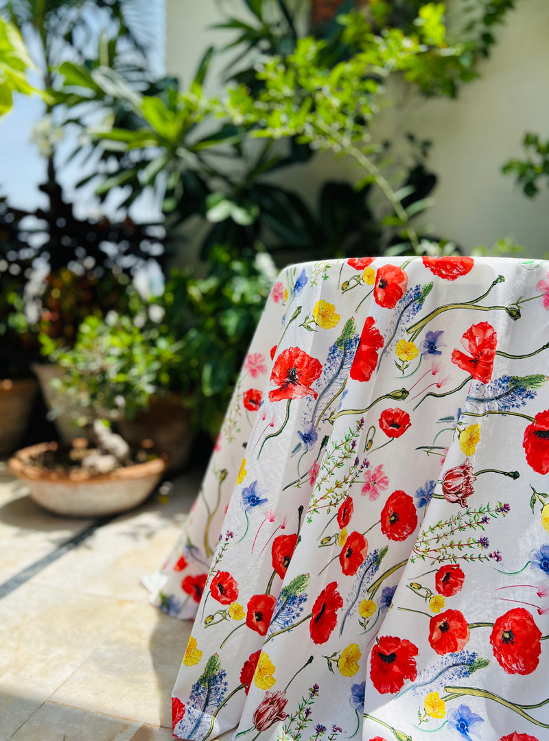 The Wild Flowers of Palestine Table Cover