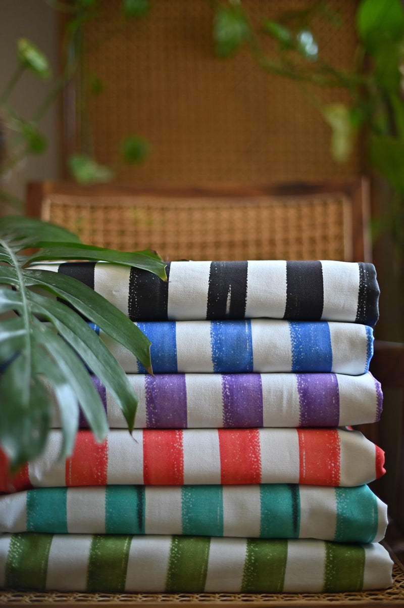 Monochrome Striped Table Covers