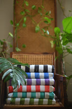 Monochrome Striped Table Covers