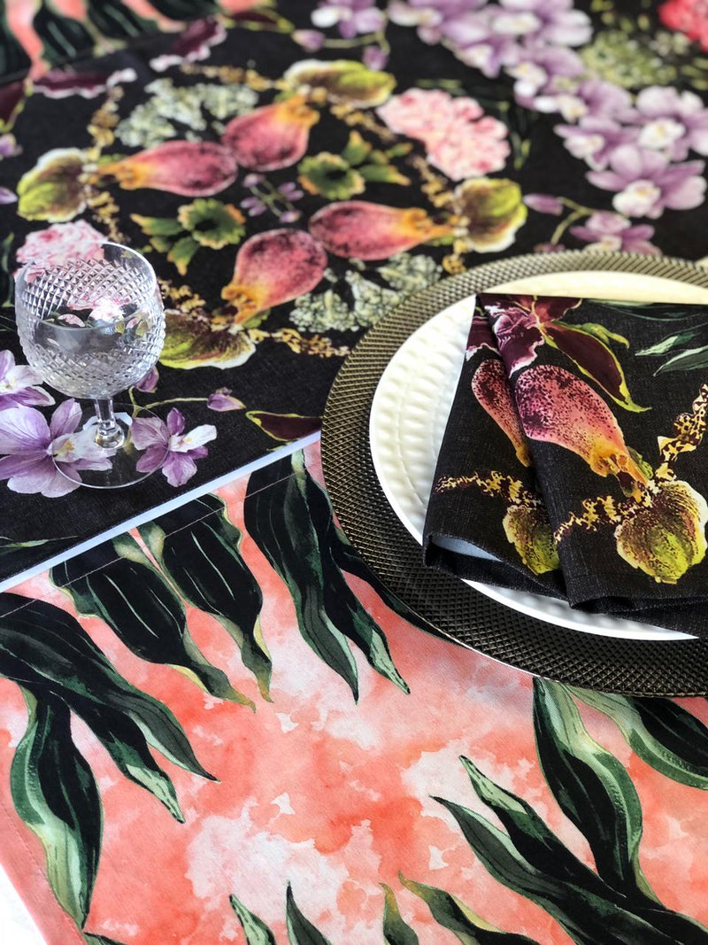Midnight Orchid Placemat