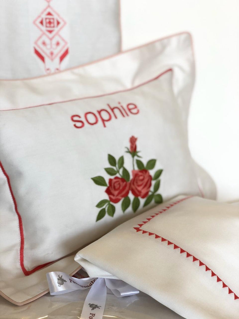 Little Pomegranate - Cushion and Sheet Set
