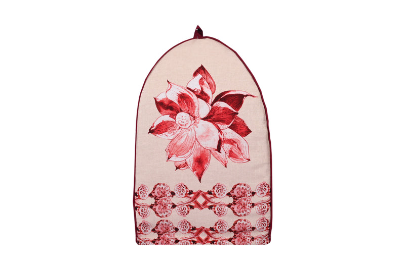 Lotus in Red Tea Cosy