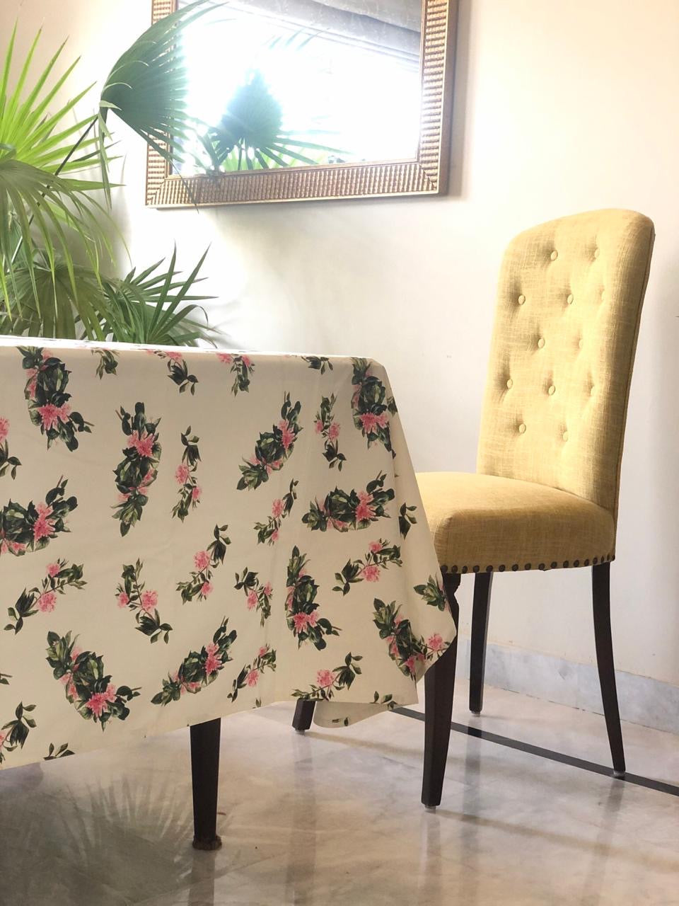 Pink Blossom Table Cover