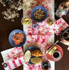 Pink Champa Table Runner