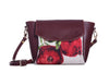 City Crossbody Bag: Pomegranate