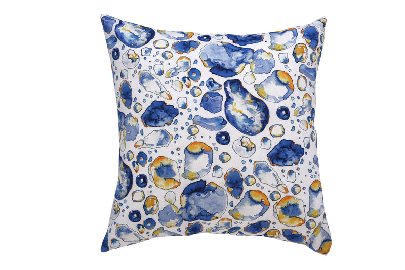 Blue Turmeric Cushion Cover