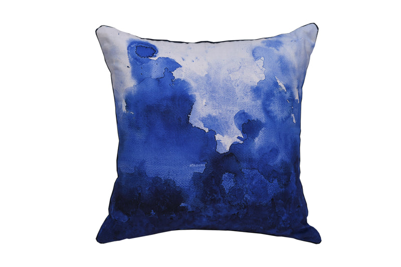 Royal Blue Wash Cushion Cover