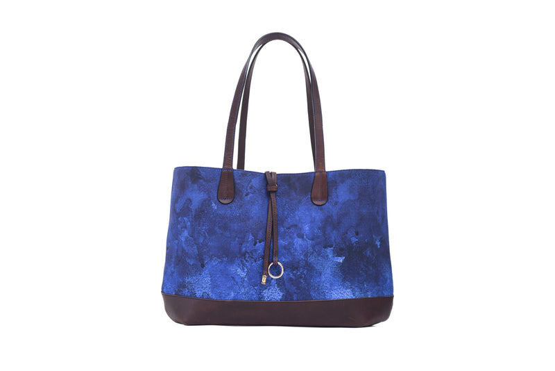Tote Bag: Blue Turmeric