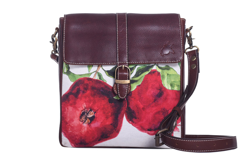 Travel Hero Crossbody Bag: Pomegranate