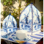 Blue Delft Trolley Cover