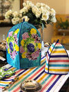 Cabbage Rose Trolley Cover