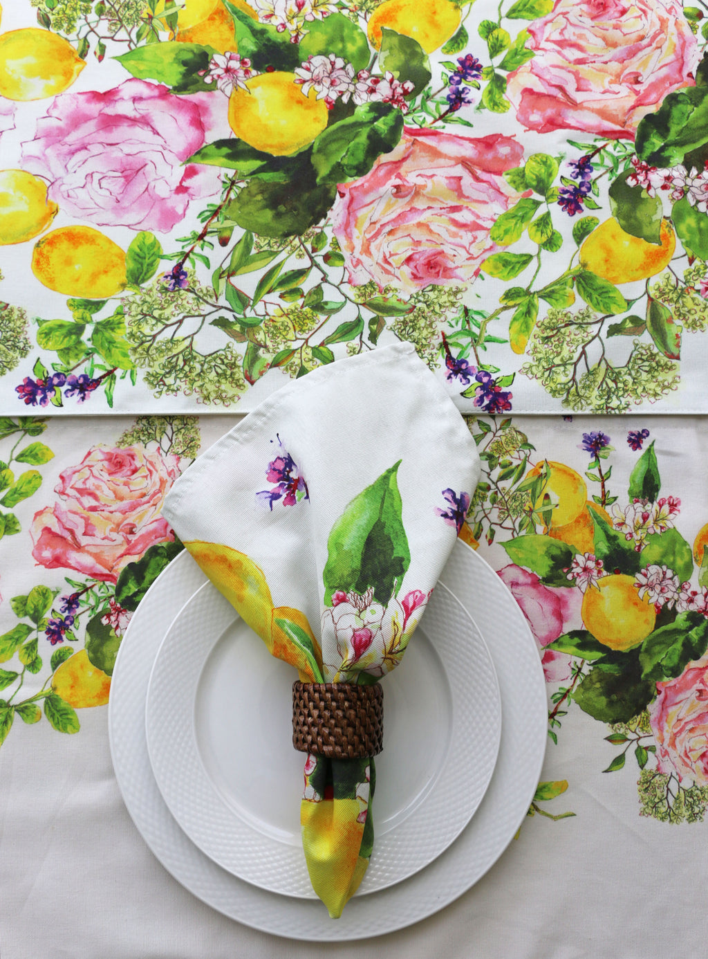 Citrus Rose Placemat