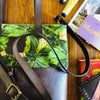 Large Tote Bag: Green Champa