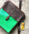 Travel Hero Crossbody Bag: Green Wash