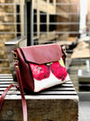 City Crossbody Bag: Pomegranate