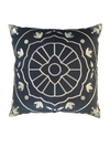 Turkish Inspired Motif Embroidered Cushion Cover