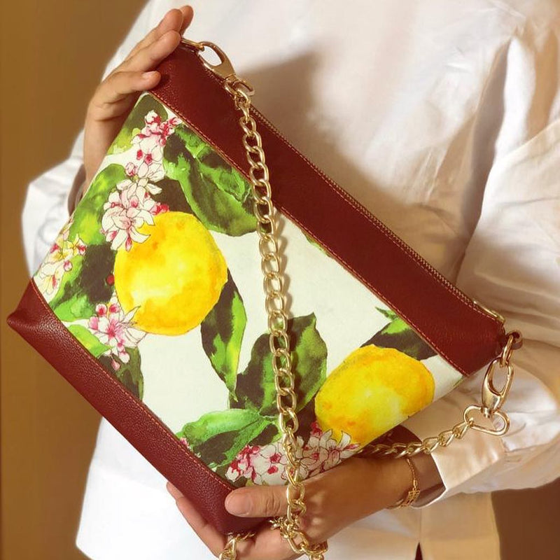 Tote Bag: White Citrus